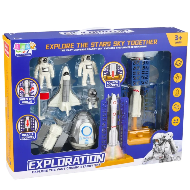 Svemirski Set Raketa Lansirni Toranj I šatl 6