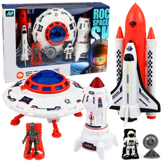 Svemirski Set S Nlo Om, Raketom, šatlom I Astronautom 1