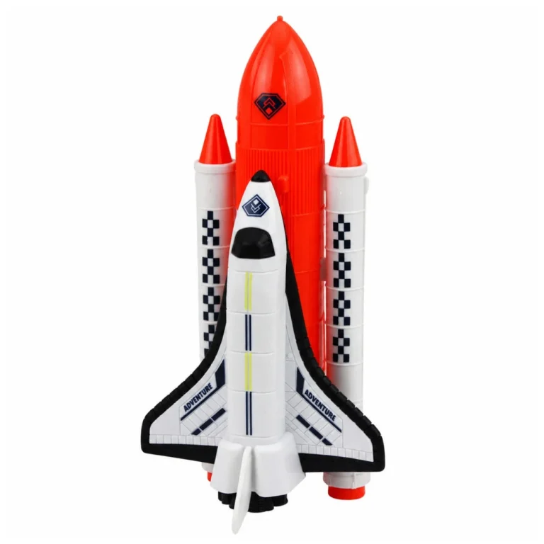 Svemirski Set S Raketom, šatlom, Dronom I Satelitom 2