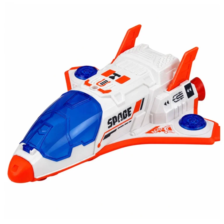 Svemirski Set S Raketom, šatlom, Satelitom I Astronautom 3