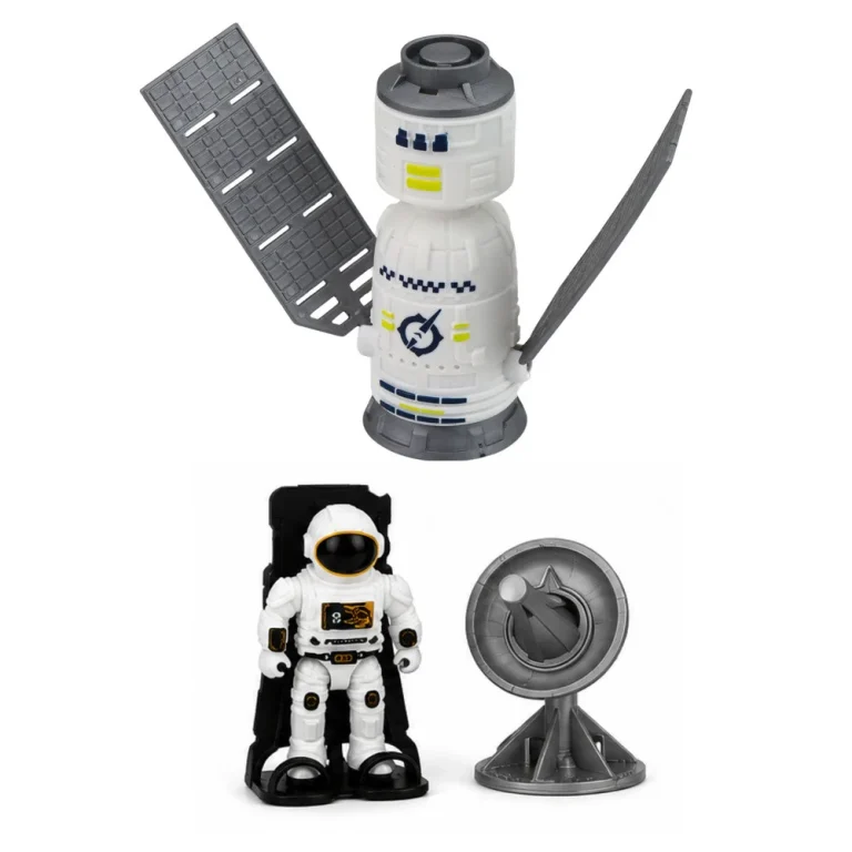 Svemirski Set S Raketom, šatlom, Satelitom I Astronautom 4