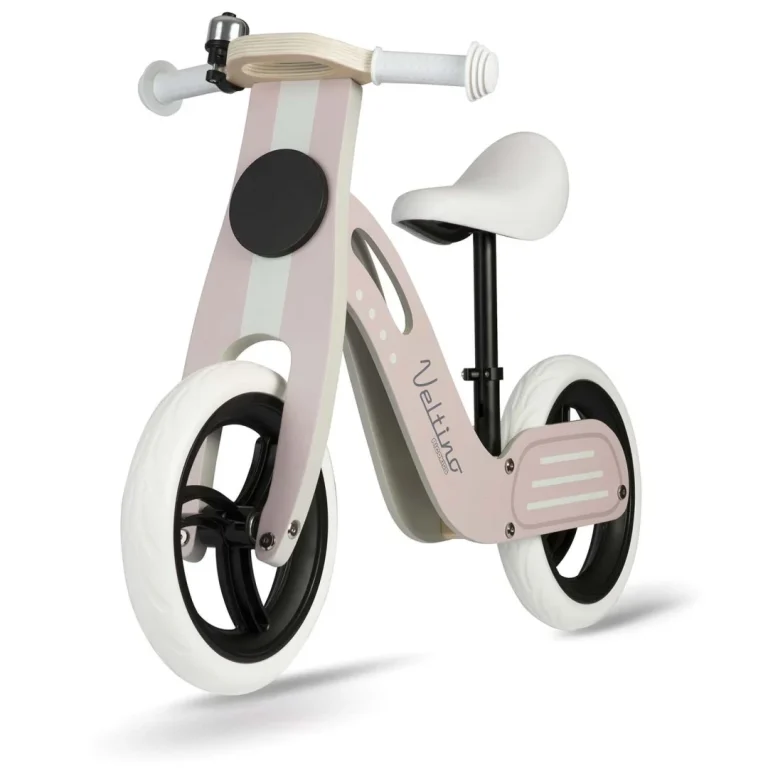 Svijetloružičasti Drveni Balansni Bicikl Ricokids Rc 619 1