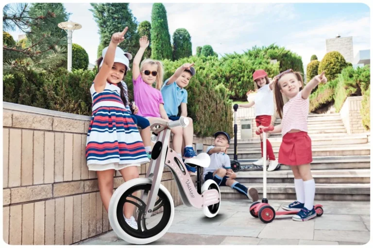 Svijetloružičasti Drveni Balansni Bicikl Ricokids Rc 619 9