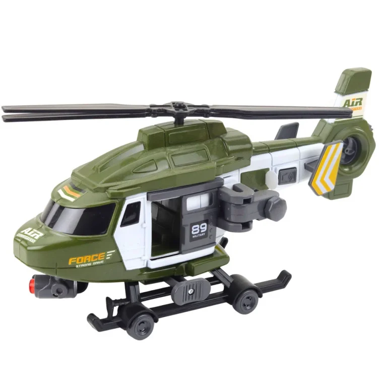 Svjetla I Zvukovi Nosila Za Kuke Vojnog Helikoptera, Kaki 1:16 2