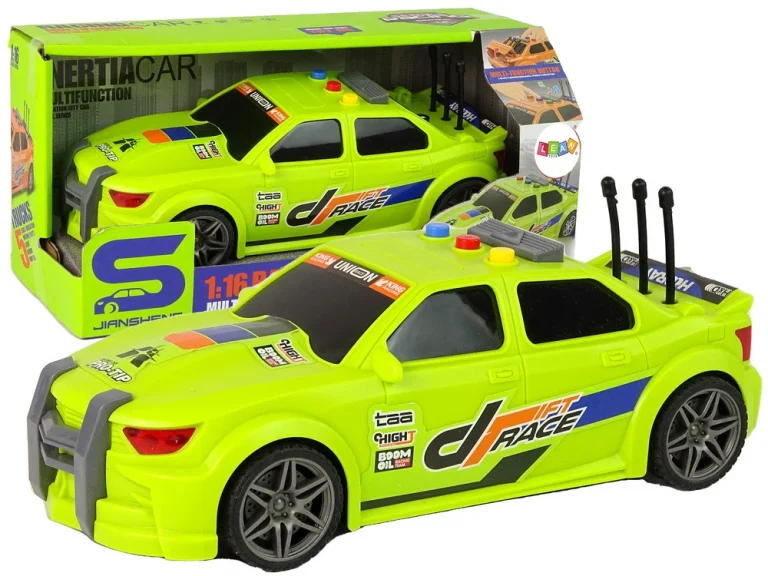 Svjetla Za Utrke Sportskih Automobila Zvuče Zeleno 1:16 1