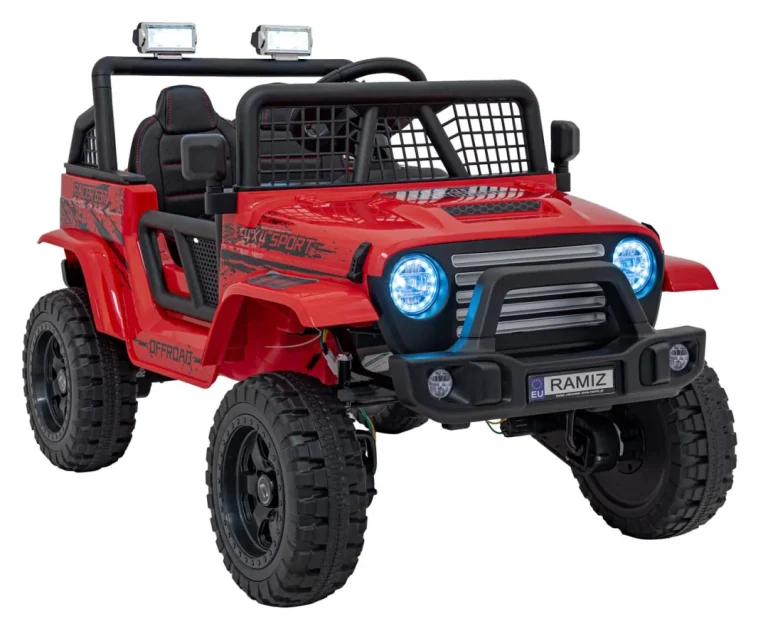 Terensko 4x4 Sportsko Crveno Vozilo 5