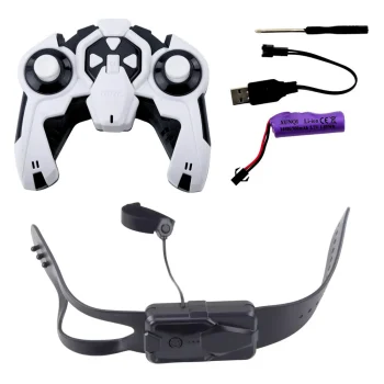Tooby Robotski Pas Na Daljinsko Upravljanje, Rc 360° Svjetla, Zvukovi, Bijela I Ljubičasta 8