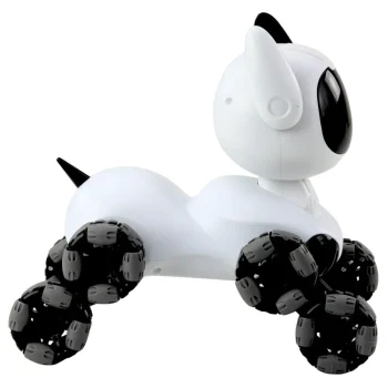 Tooby Robotski Pas Na Daljinsko Upravljanje, Rc 360° Svjetla, Zvukovi, Crno Bijelo 7