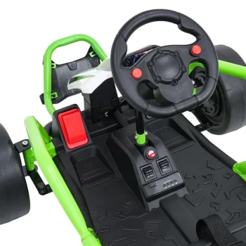 Tornado Go Kart Na Akumulator S Driftom, Zeleni Auto Na Akumulator 14