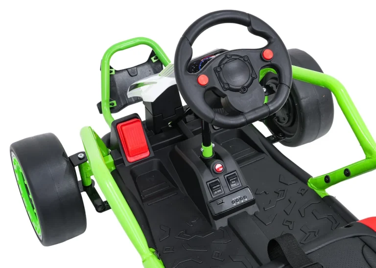 Tornado Go Kart Na Akumulator S Driftom, Zeleni Auto Na Akumulator 14