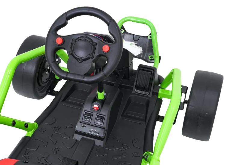 Tornado Go Kart Na Akumulator S Driftom, Zeleni Auto Na Akumulator 15