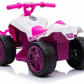 Tr1805 Električni Quad Na Akumulator, Bijelo Ružičasti 4