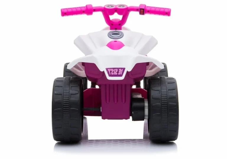 Tr1805 Električni Quad Na Akumulator, Bijelo Ružičasti 5