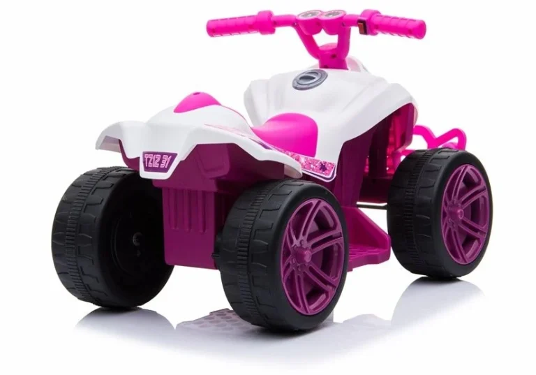 Tr1805 Električni Quad Na Akumulator, Bijelo Ružičasti 6
