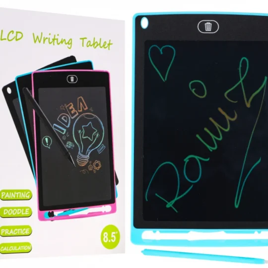 Tablet Za Crtanje Plavi 8,5" Za Djecu 3+ 1