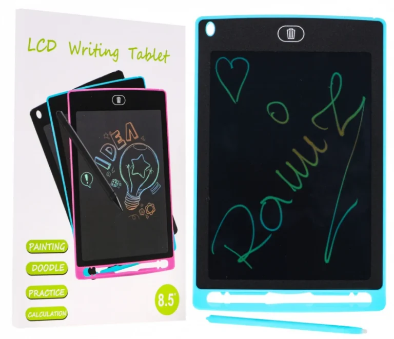 Tablet Za Crtanje Plavi 8,5" Za Djecu 3+ 1