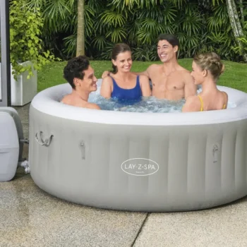 Tahiti Lay Z Spa Napuhavanje Spa Bestway Za 4 Osobe + Pumpa + Filter + Poklopac 7