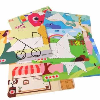 Tangram Slagalica 7 Magnetskih Blokova 3
