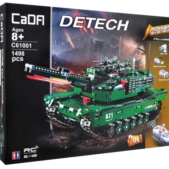 Tehničke Kocke Tenk R/c 2 U 1 1498 Dijelova 8+ 1