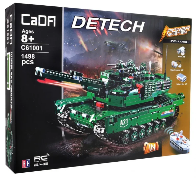 Tehničke Kocke Tenk R/c 2 U 1 1498 Dijelova 8+ 1