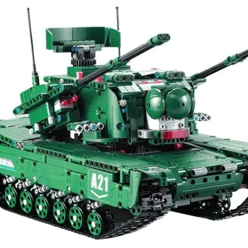 Tehničke Kocke Tenk R/c 2 U 1 1498 Dijelova 8+ 5