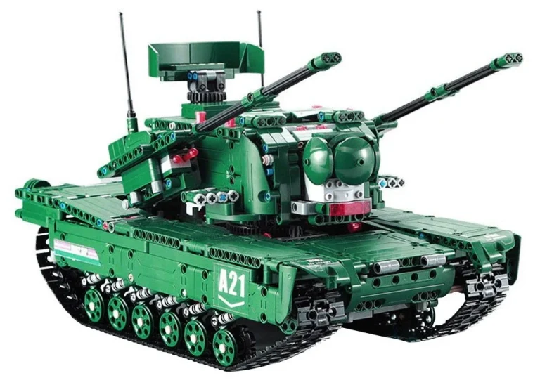 Tehničke Kocke Tenk R/c 2 U 1 1498 Dijelova 8+ 5