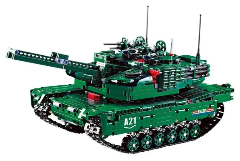 Tehničke Kocke Tenk R/c 2 U 1 1498 Dijelova 8+ 6