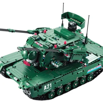 Tehničke Kocke Tenk R/c 2 U 1 1498 Dijelova 8+ 7