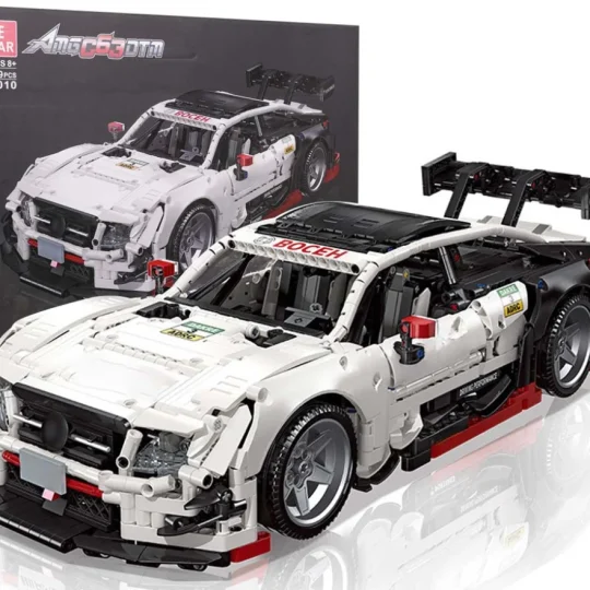 Tehnički Set Kockica: Sportski Automobil Bijeli, 2489 Dijelova 1