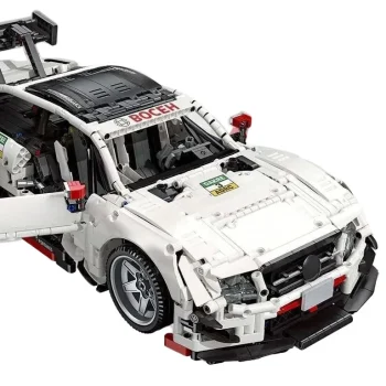 Tehnički Set Kockica: Sportski Automobil Bijeli, 2489 Dijelova 3