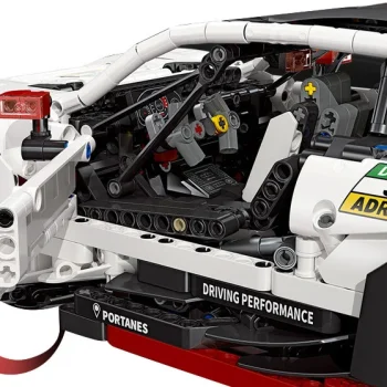 Tehnički Set Kockica: Sportski Automobil Bijeli, 2489 Dijelova 5
