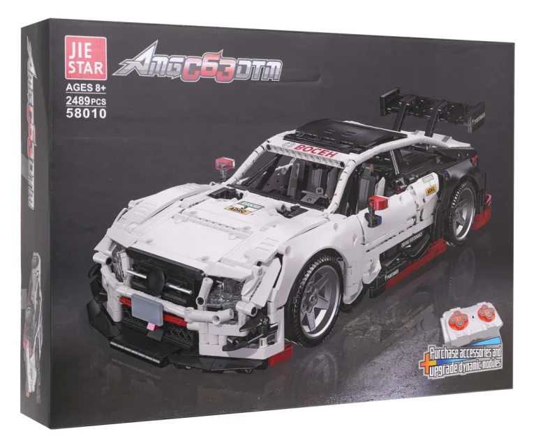 Tehnički Set Kockica: Sportski Automobil Bijeli, 2489 Dijelova 6