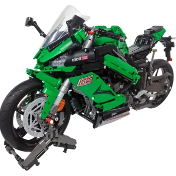 Tehnički Set Kockica: Sportski Motocikl Zeleni, 2304 Dijelova 2