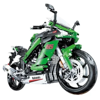 Tehnički Set Kockica: Sportski Motocikl Zeleni, 2304 Dijelova 5