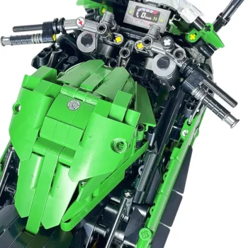 Tehnički Set Kockica: Sportski Motocikl Zeleni, 2304 Dijelova 6