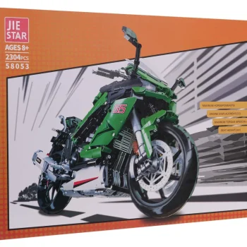 Tehnički Set Kockica: Sportski Motocikl Zeleni, 2304 Dijelova 7