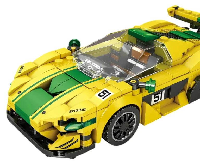 Tehnički Set Kockica žuti Sportski Automobil P1 Gtr, 368 Dijelova 3