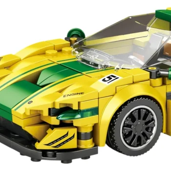 Tehnički Set Kockica žuti Sportski Automobil P1 Gtr, 368 Dijelova 5
