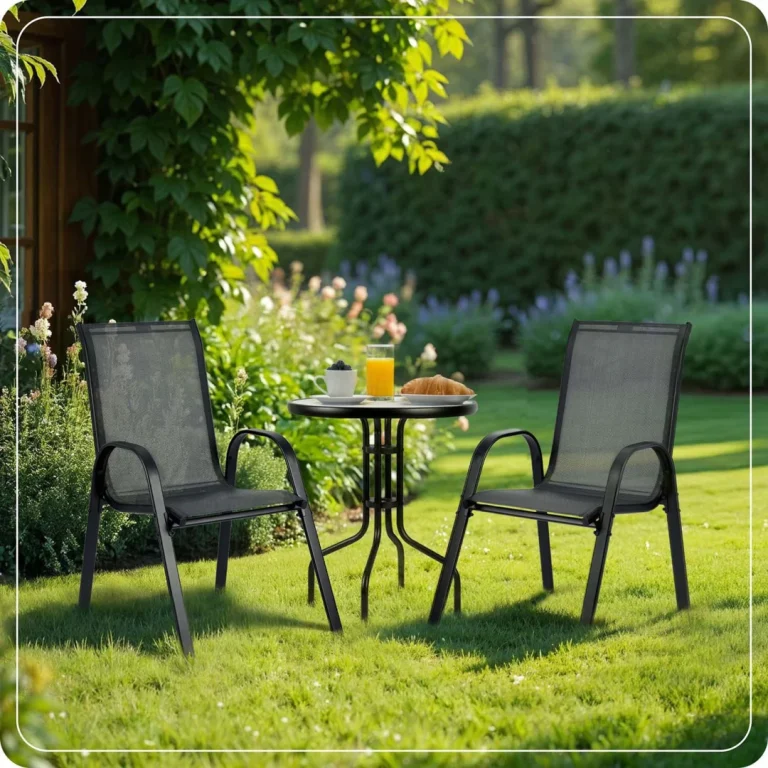 Tekstilne Vrtne Stolice Sofotel So 980, Set Od 4 Komada, Siva 11