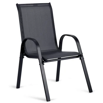 Tekstilne Vrtne Stolice Sofotel So 980, Set Od 4 Komada, Siva 7