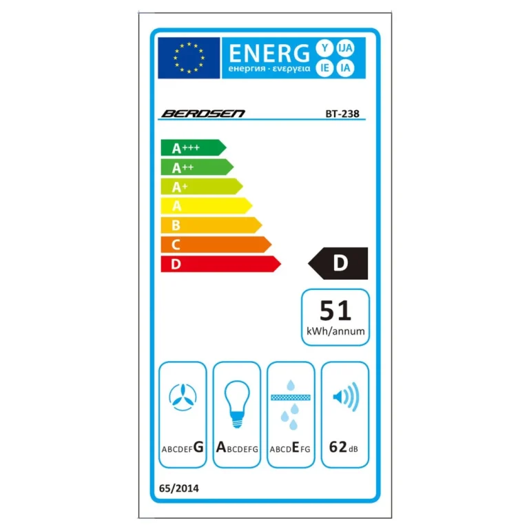 Teleskopska Kuhinjska Napa Bt 238 50 Cm Crna 7