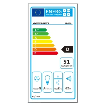 Teleskopska Kuhinjska Napa Berdsen Bt 230 Mat Crna 7