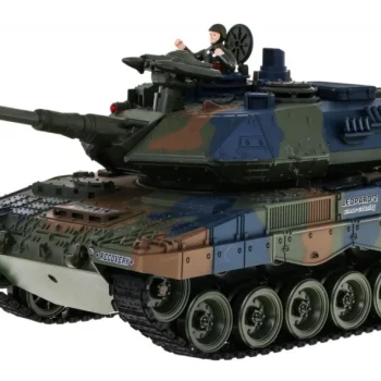 Tenk Leopard 2a6 Na Daljinsko Upravljanje Za Djecu 3+ Godine, Zeleni, Funkcija Dima 1:18 + 2