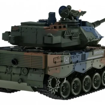 Tenk Leopard 2a6 Na Daljinsko Upravljanje Za Djecu 3+ Godine, Zeleni, Funkcija Dima 1:18 + 4