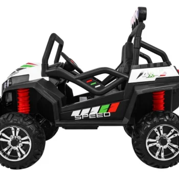 Terenski Grand Buggy Lift Za Djecu Bijeli + 4x4 Pogon + Daljinski Upravljač + Nosač Za, Bijela 4