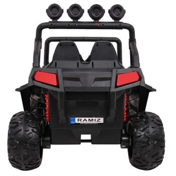 Terenski Grand Buggy Lift Za Djecu Bijeli + 4x4 Pogon + Daljinski Upravljač + Nosač Za, Bijela 6