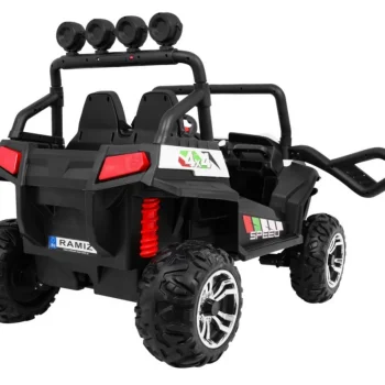 Terenski Grand Buggy Lift Za Djecu Bijeli + 4x4 Pogon + Daljinski Upravljač + Nosač Za, Bijela 9