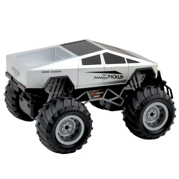 Terenski Rc Automobil Na Daljinsko Upravljanje, Srebrni 1:16 3