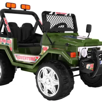 Terenski Raptor Drifter Na Baterije Za Djecu, Zeleni + Daljinski Upravljač, Zelena 2