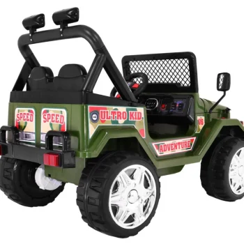 Terenski Raptor Drifter Na Baterije Za Djecu, Zeleni + Daljinski Upravljač, Zelena 3